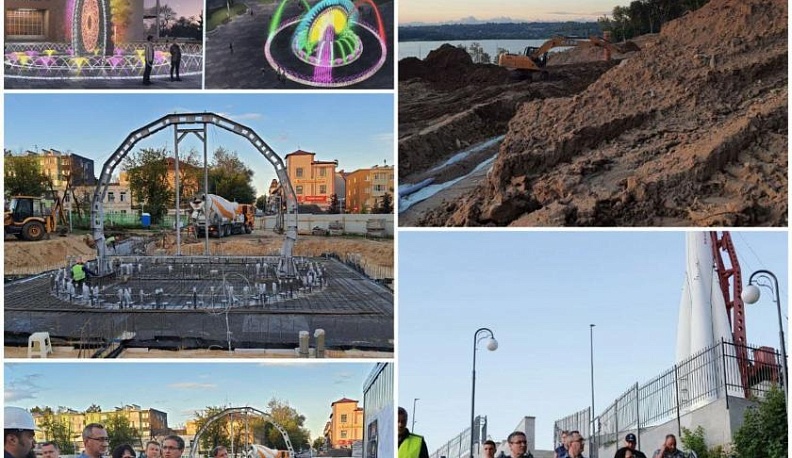 Владислав Шапша проверил ход работ на двух калужских объектах