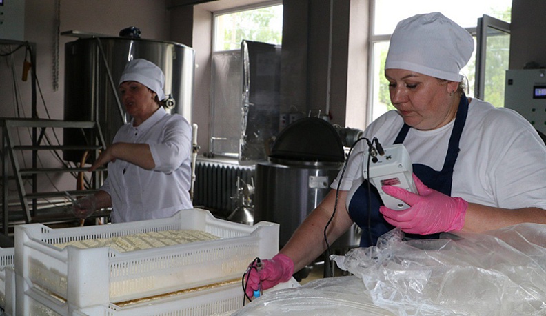 Переработка мяса в кооперативе  «Ломовской».