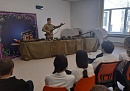 Калужские реконструкторы погрузили кондровских школьников в историю Великой Отечественной войны 