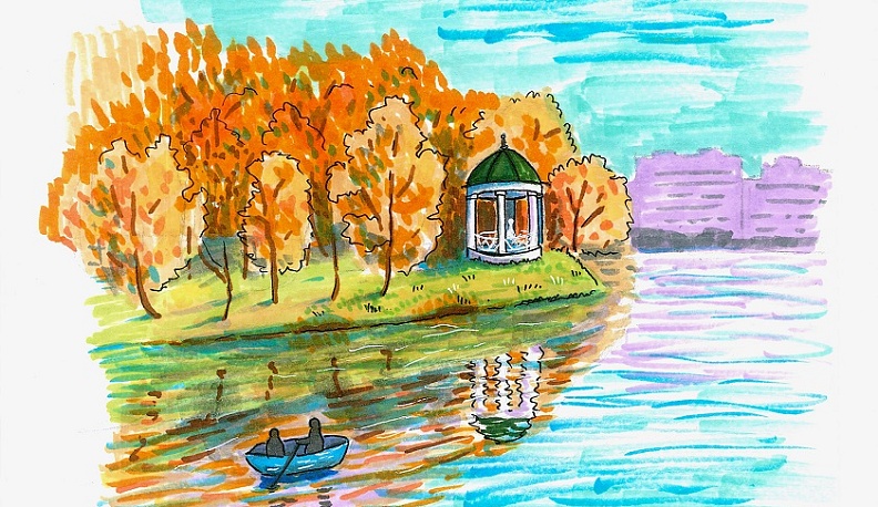 В Обнинске к юбилею города выпустят открытки с рисунками жителей