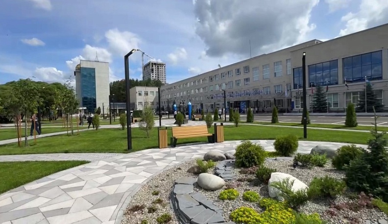 В Обнинске открылся сквер у Технической академии Росатома