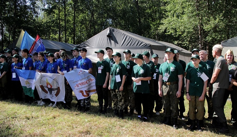В Барятинском районе состоялось торжественное открытие международной военно-исторической экспедиции «Западный фронт. Варшавское шоссе»