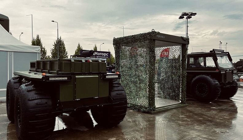 Снегоболотоход «Калужанин» произвел фурор на выставке «Армия-2023» 