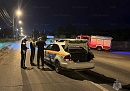 Ночью в Калуге произошло ДТП с участие такси