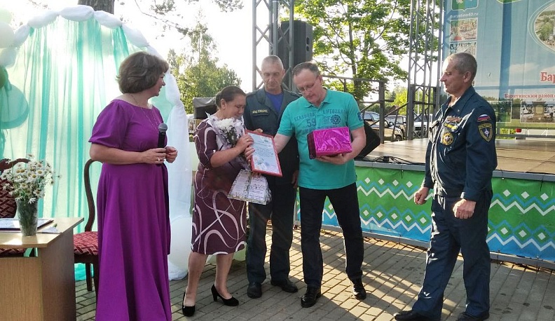 В Барятино супружеские пары поздравили с Днем семьи, любви и верности