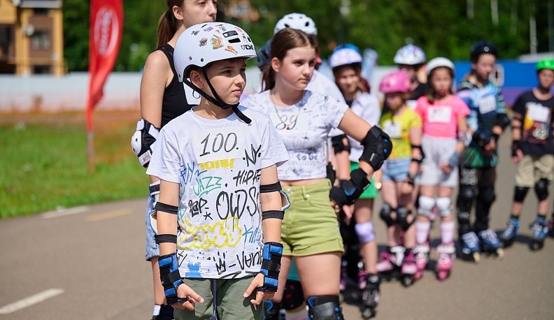 В Обнинске прошел детский роллер-кросс