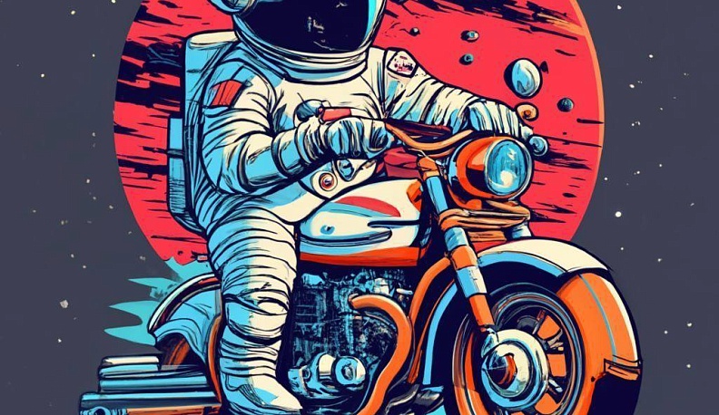 В Калуге появится космонавтик-байкер