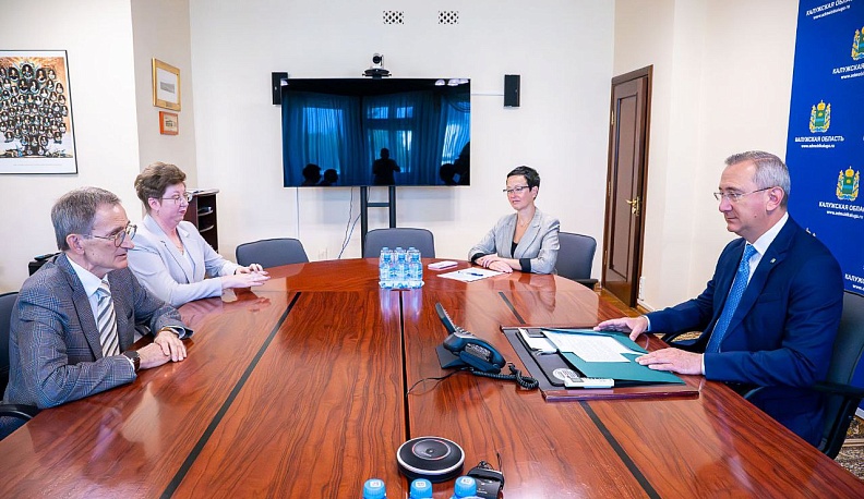 Владислав Шапша встретился с членом Центральной избирательной комиссии РФ Николаем Левичевым