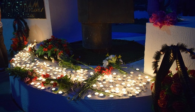 Таруса зажгла «Свечу памяти»