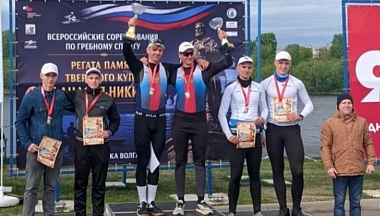 Полный комплект медалей завоевали калужские гребцы на Всероссийских соревнованиях