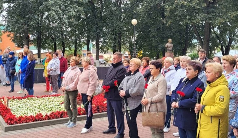 В Жуковском районе отметили День солидарности в борьбе с терроризмом