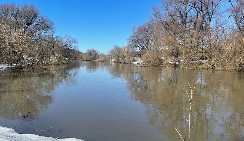 В Калужской области уровень воды в реке Протве поднялся еще на пять сантиметров 