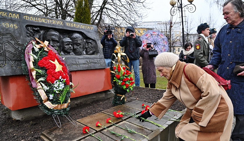 Калужане почтили память узников фашистских концлагерей
