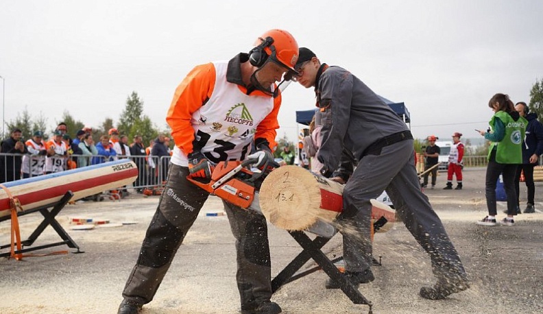 Калужские лесорубы вошли в число лучших на профильном чемпионате России