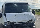 В Мещовском округе автобус столкнулся с внедорожником 