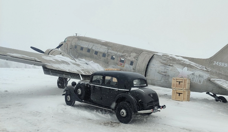 В Калужской области снимают сериал о Москве 40-х годов