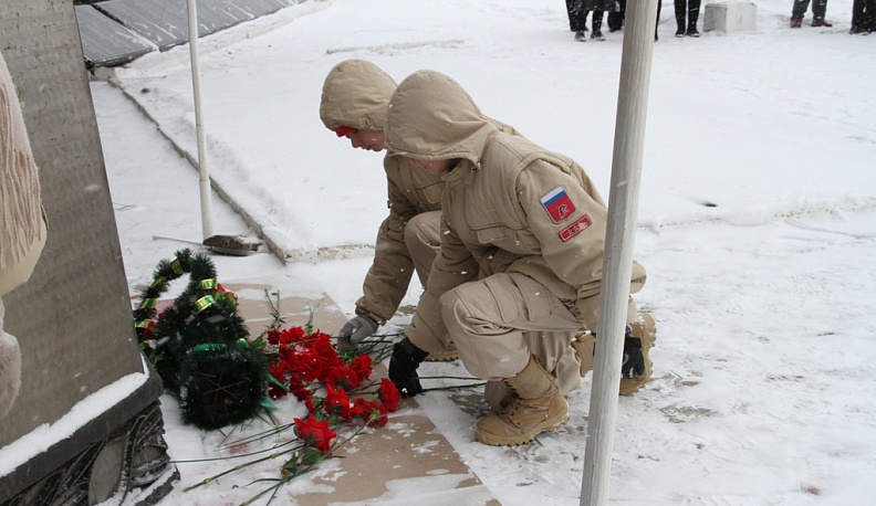 В Барятино отметили 81-ю годовщину освобождения села от немецко-фашистских захватчиков