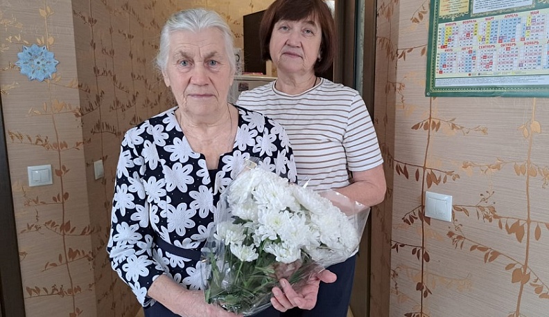 В Тарусском районе вручили Почётный знак жительнице блокадного Ленинграда