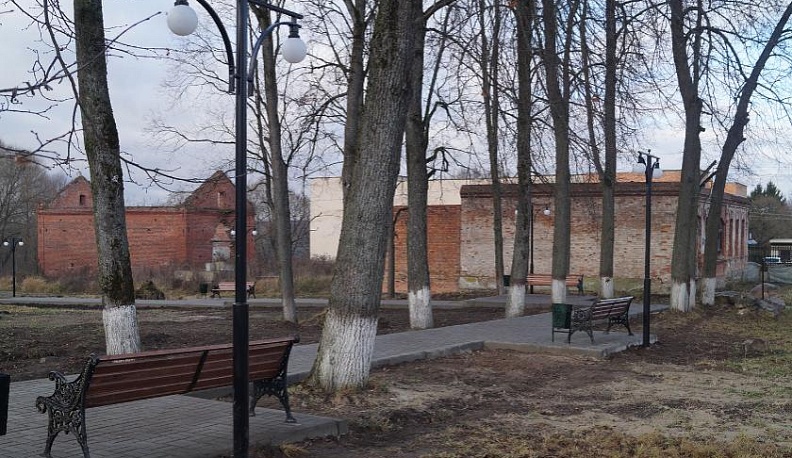 В Брыни - новый парк!