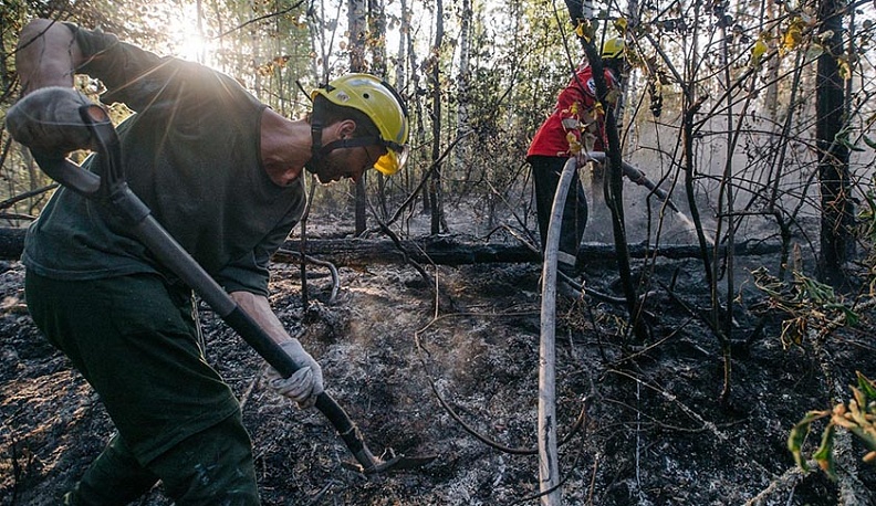 В Калужской области кадровый голод испытывает лесопожарная служба
