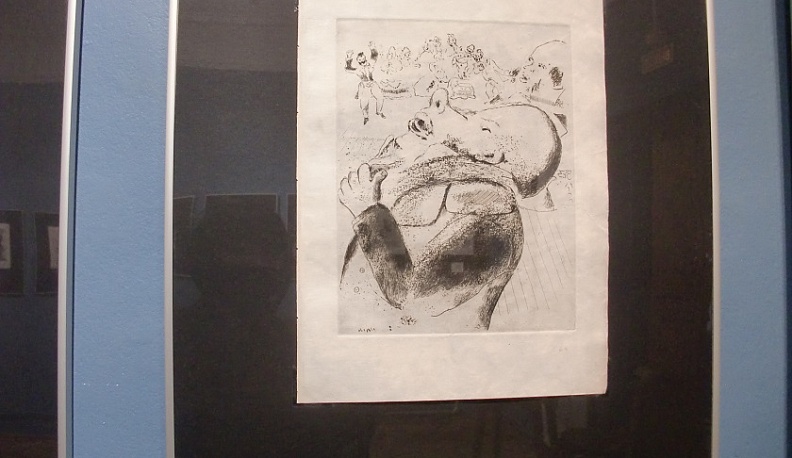 В Калуге работает выставка графических работ Марка Шагала