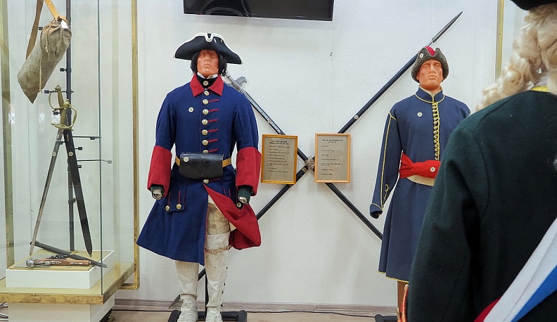 Калужане смогут увидеть, как выглядели военные костюмы и вооружение Петровский времен