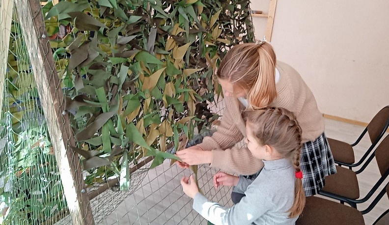 В Тарусском районе сельские школьники помогают СВОим