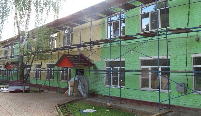 В Калужской области продолжается капитальный ремонт детсадов
