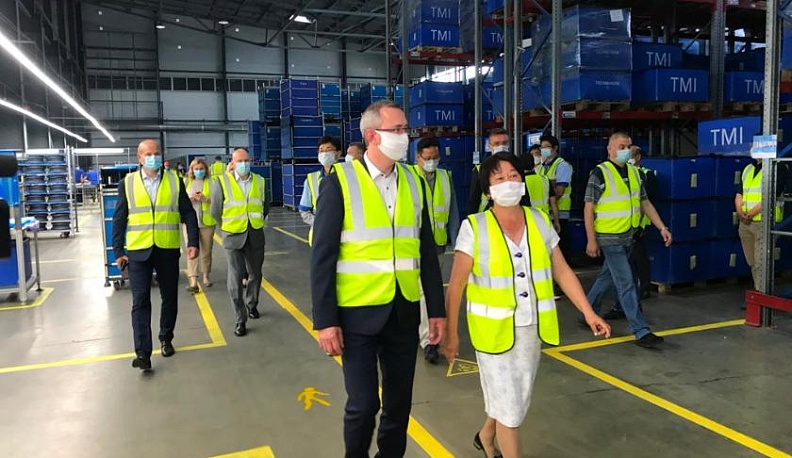 Владислав Шапша принял участие в запуске производства комплектующих для бытовой техники