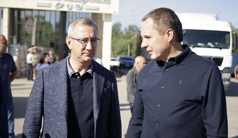 Владислав Шапша находится с рабочей поездкой в Белгородской области