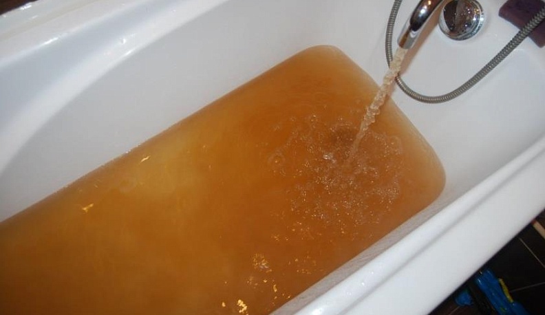 Эх, бурая «река»! 