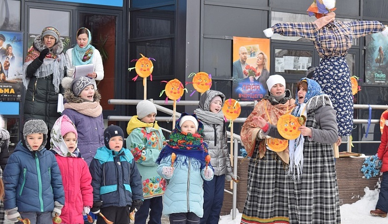 В Тарусе дети призвали весну