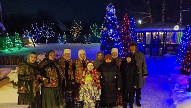 В Кондрове на Рождество звучали колядки