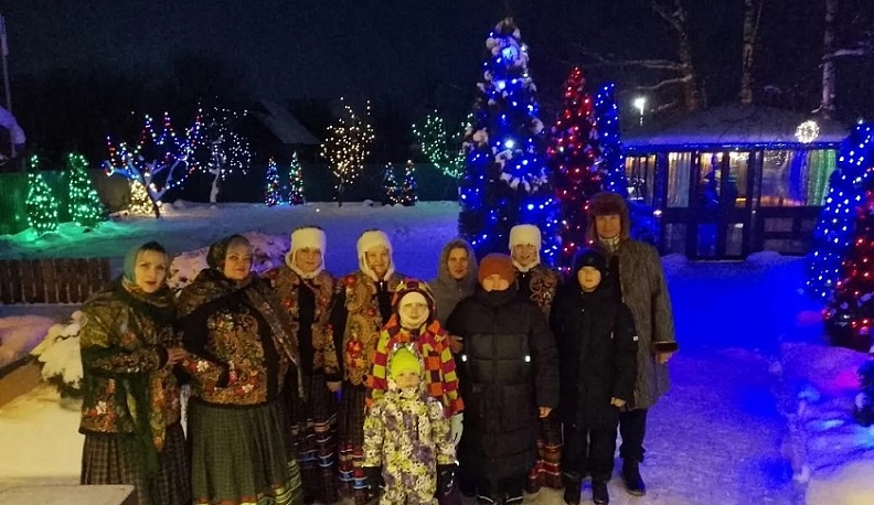 В Кондрове на Рождество звучали колядки