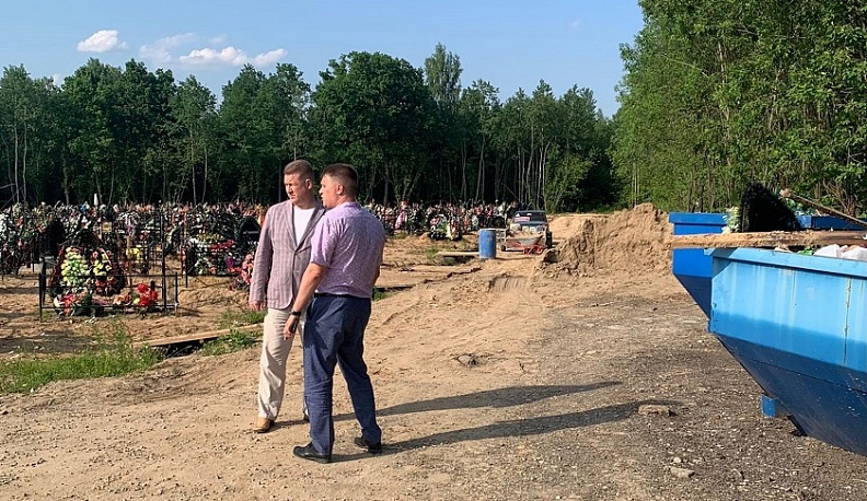 В Калуге расширят Литвиновское кладбище