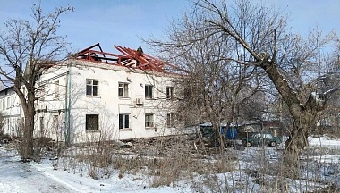 Калужские строители продолжают восстанавливать дома в Первомайске