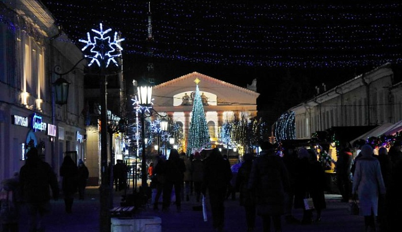 В Калуге определили победителей смотра-конкурса на лучшее новогоднее оформление