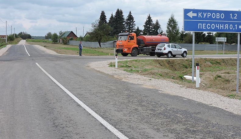 Комиссия проверила качество дороги в Перемышльском районе