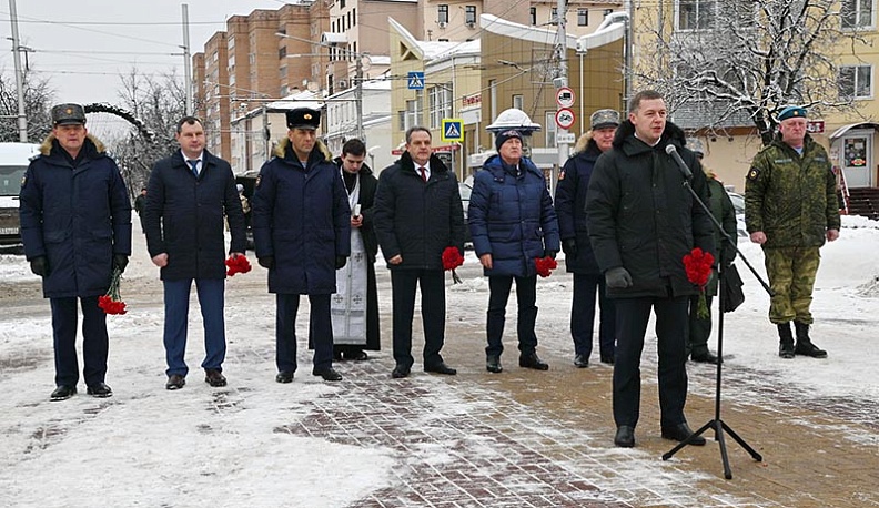 Останки погибшего под Калугой в 1942 году бойца передали на родину