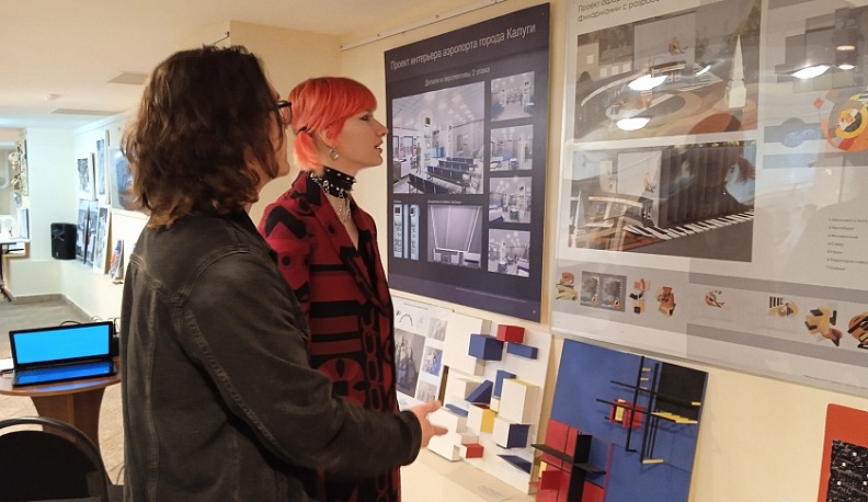 В Калуге открыли выставку молодых дизайнеров «Иные миры вокруг нас»