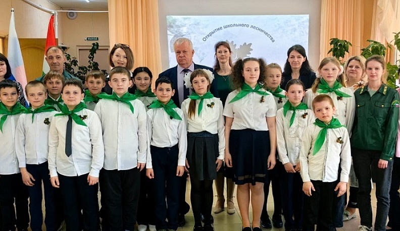 В Боровском районе создано школьное лесничество «Дубрава» 