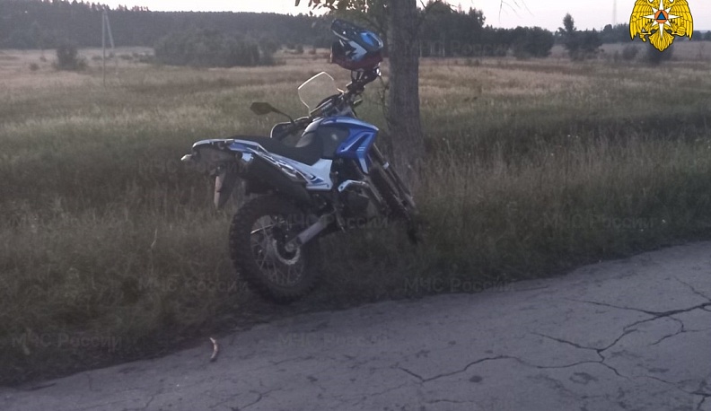 В Перемышле мотоциклист сбил человека