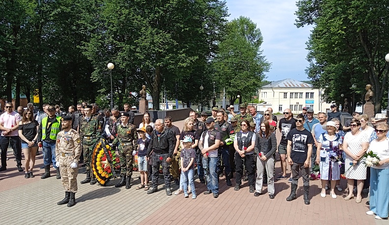 «Ночные Волки» проехали по Жуковским местам