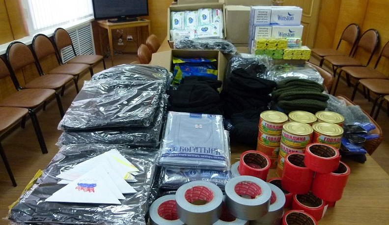 Износковцы отправили очередную партию гуманитарной помощи в зону СВО