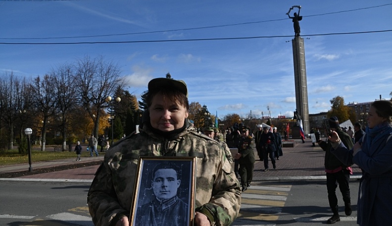 В Калуге проводили в последний путь воина-красноармейца из Татарстана
