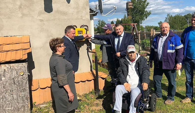 В Ферзиковском районе продолжается газификация населенных пунктов