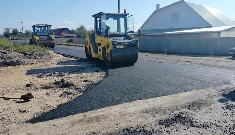 В Кондрово продолжается ремонт объездной дороги