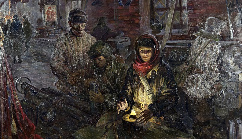 Калужский музей изобразительных искусств проводит онлайн-беседы о творчестве художников, писавших войну