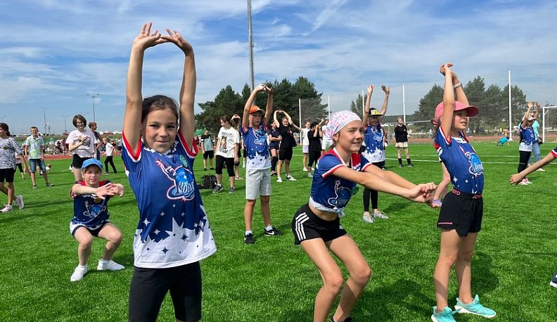 Калужане приняли участие в Олимпийской зарядке