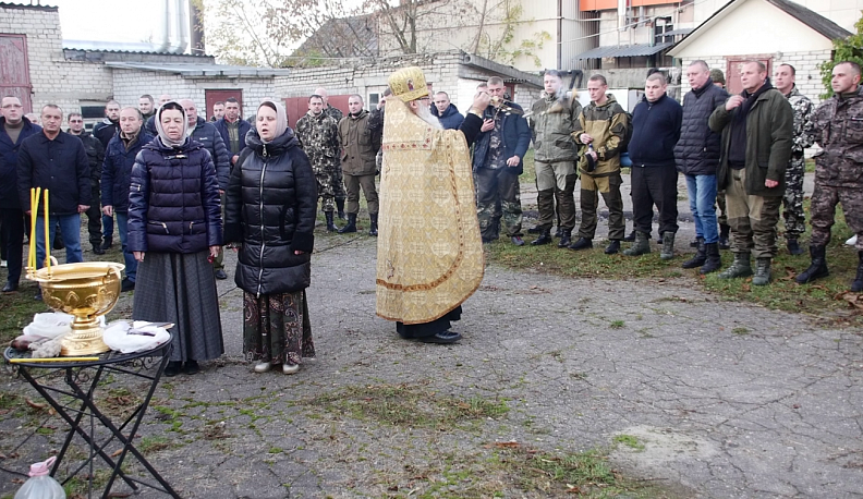 Из Людинова проводили третью группу мобилизованных  